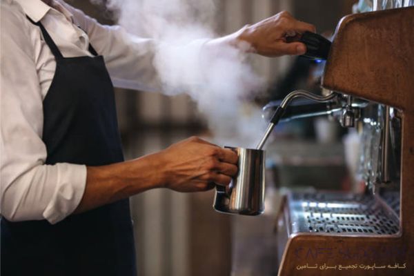 درست کردن قهوه اسپرسو با دستگاه