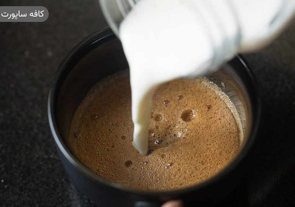 طرز تهیه قهوه با شیر