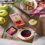 چای کیسه ای سیب و دارچین تی لند