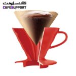 دریپر سرامیکی قرمز V60 هاریو 02