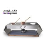 استند جذوه قهوه ترک سه خانه مدل STC X