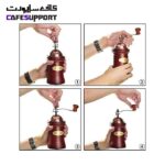آسیاب قهوه دستی چوبی گتر