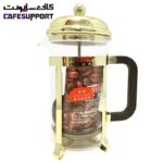 فرنچ پرس بدنه استیل 600 میلی لیتری JML