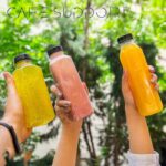 بطری یکبار مصرف 500 میلی لیتر با درب مشکی