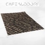 کاغذ کف سینی 30×40 سانتی متر کرافت مشکی چاپ دار