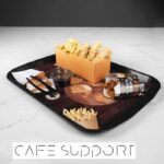 کاغذ کف سینی 30×40 سانتی متر طرح سوخاری