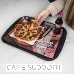 کاغذ کف سینی 24×34 سانتی متر طرح پیتزا