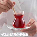 ست 6 تایی استکان نعلبکی پاشاباغچه مدل دانتل
