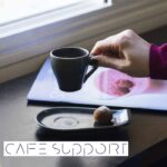 فنجان اسپرسو و نعلبکی سرامیکی