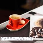 فنجان اسپرسو و نعلبکی سرامیکی