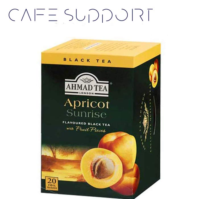 چای کیسه ای احمد مدل Apricot Sunrice بسته 20 عددی