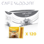 کاپوچینو بدون شکر به همراه پودر مخلوط کاکائو کلاسیک مولتی کافه