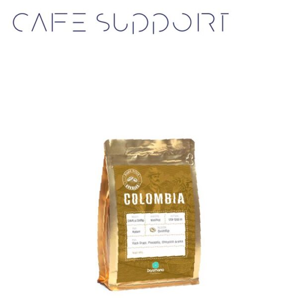 دانه قهوه تک‌ خاستگاه کلمبیا بن مانو
