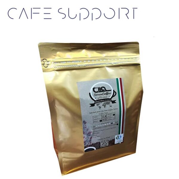 دانه قهوه اسپرسو سورن کافئین پلاس (1 کیلوگرم)